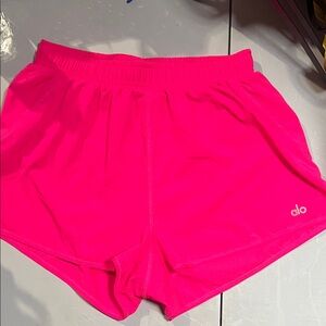 Alo Pink Dolphin shorts like new